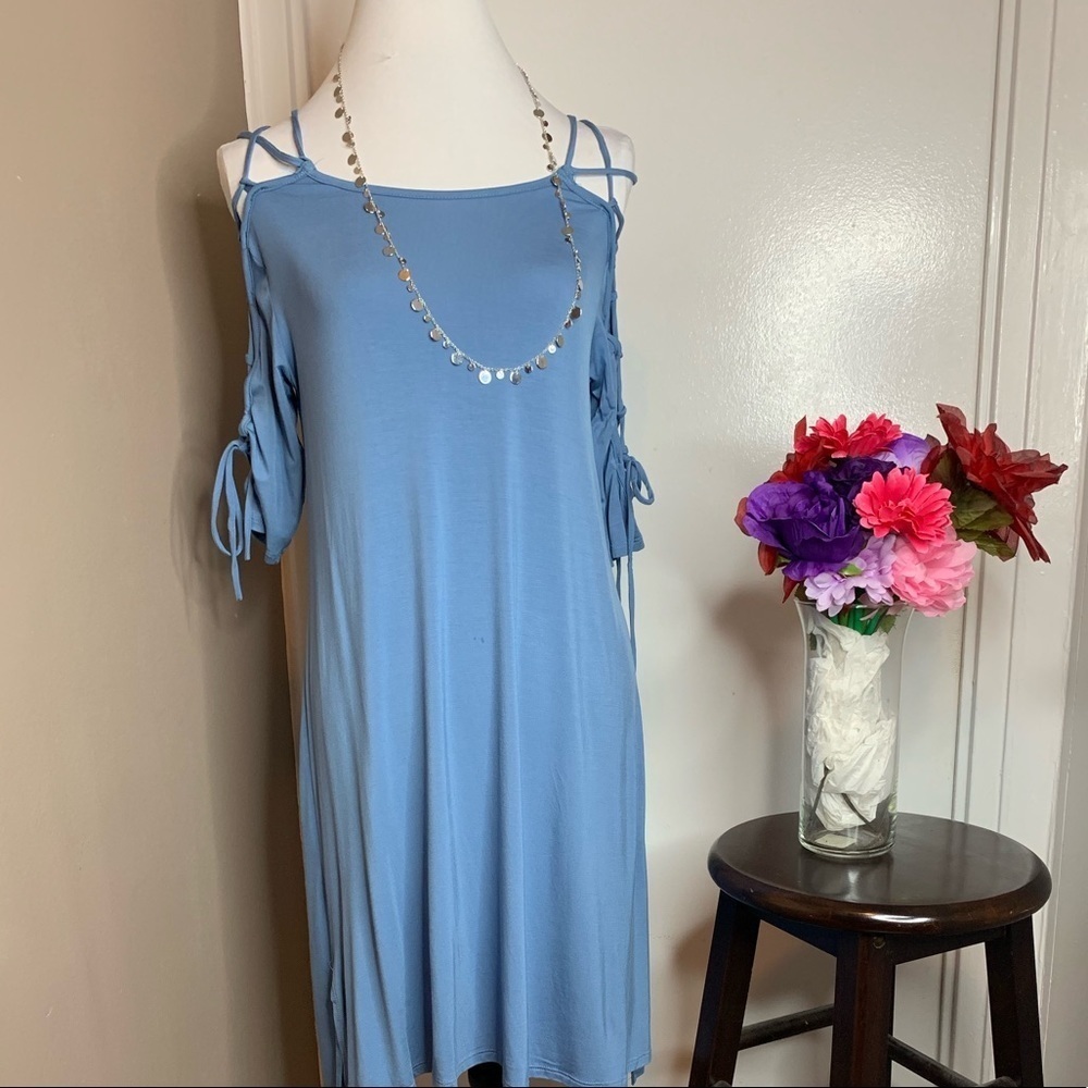 COTTON SHIFT DRESS SIZE Medium - Picture 5 of 6